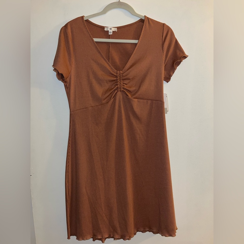 Brown BP short sleeve dress